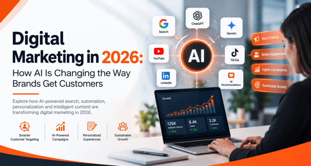 Digital Marketing in 2026: How AI Is Changing the Way Brands Get Customers