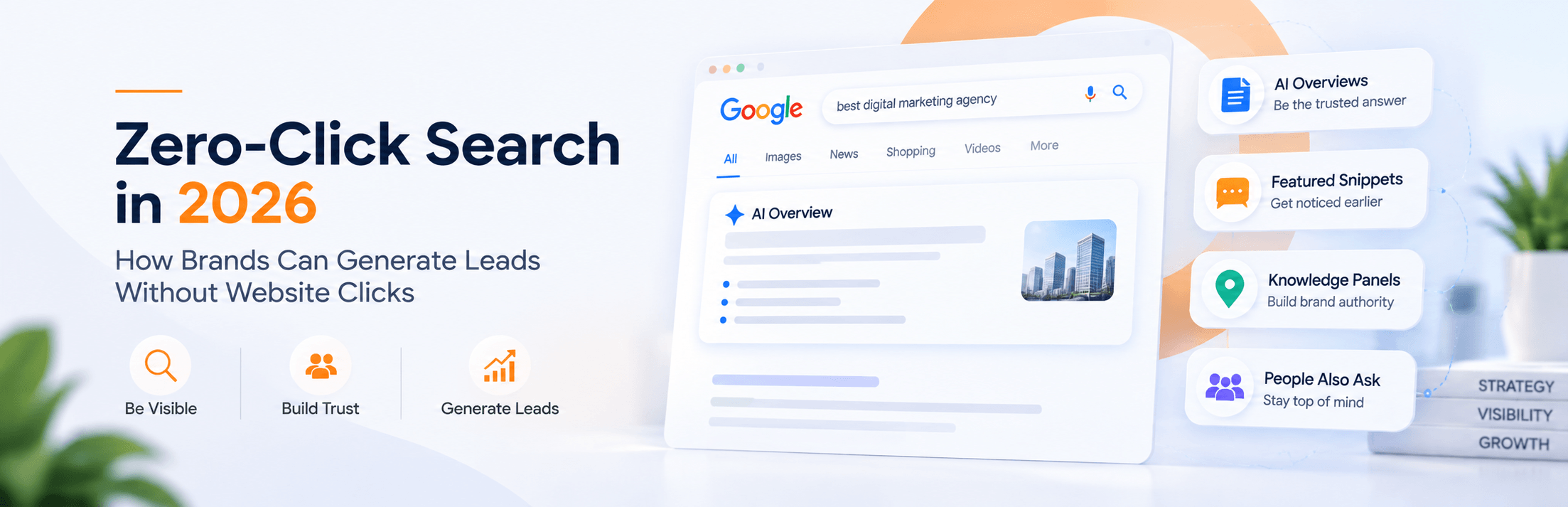 Zero-Click Search in 2026 How Brands Can Generate Leads Without Website Clicks